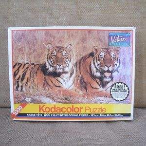 Rose Art Kodacolor Tiger 1000 Piece Puzzle